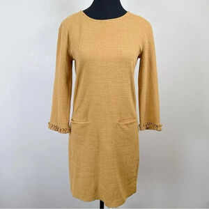 Cynthia Rowley Cotton Three Quarter Sheath Dress